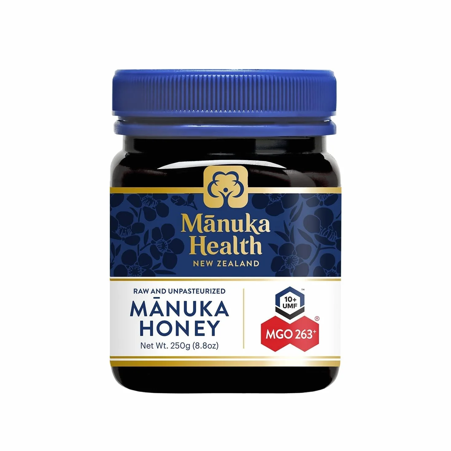 Manuka Health Miele di Manuka MGO 250+ - Manuka Honey, contenuto di metilgliossale (MGO) naturale - 250 g