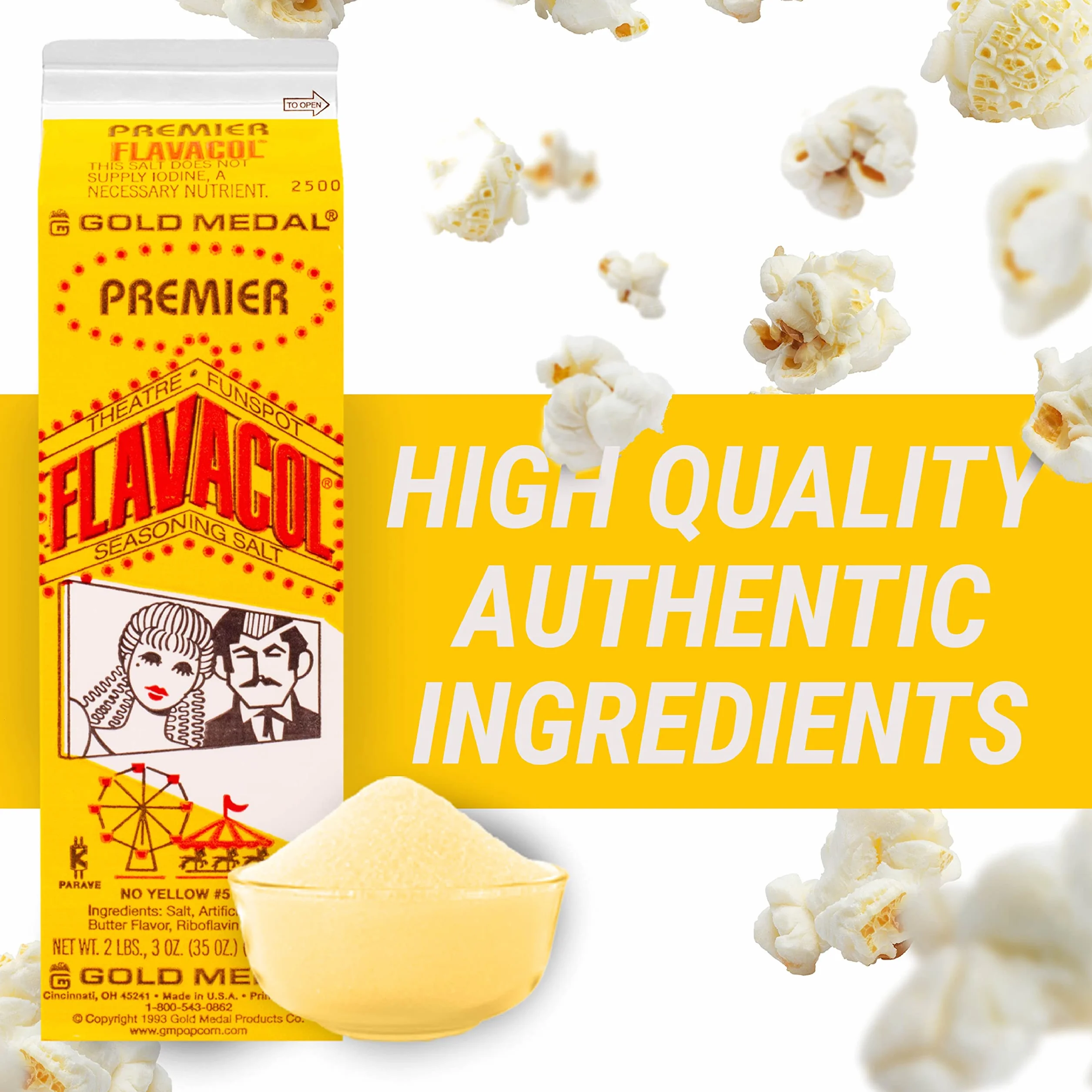 Gold Medal Flavacol Sale Condimento Popcorn