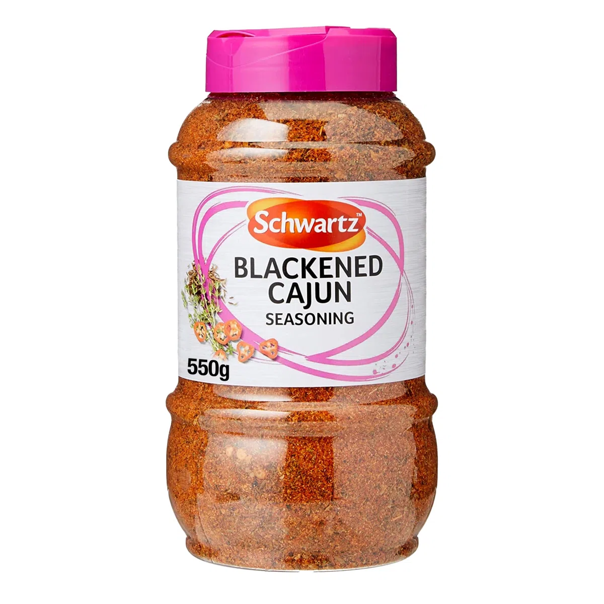 Schwartz Blackened Cajun condimento - 550gm