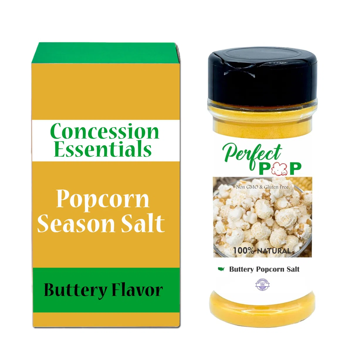 Popcorn-Salz con gusto di burro, gusto cinema, sapore di popcorn, 240 ml