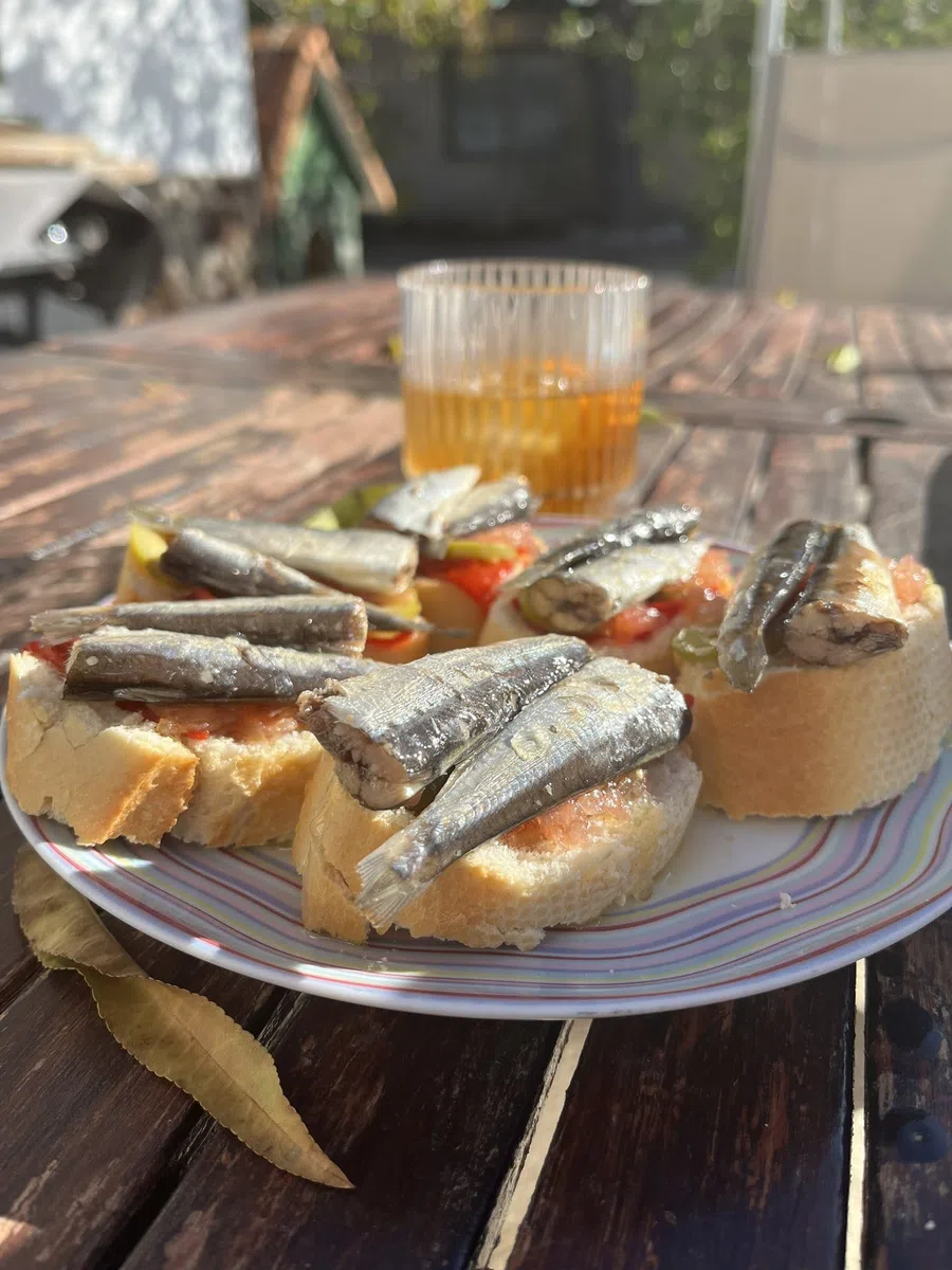 OLMEDA ORÍGENES - Sardine in olio d'oliva. Confezione da 3 lattine di conserve di 115 gr (Totale: 345 gr)