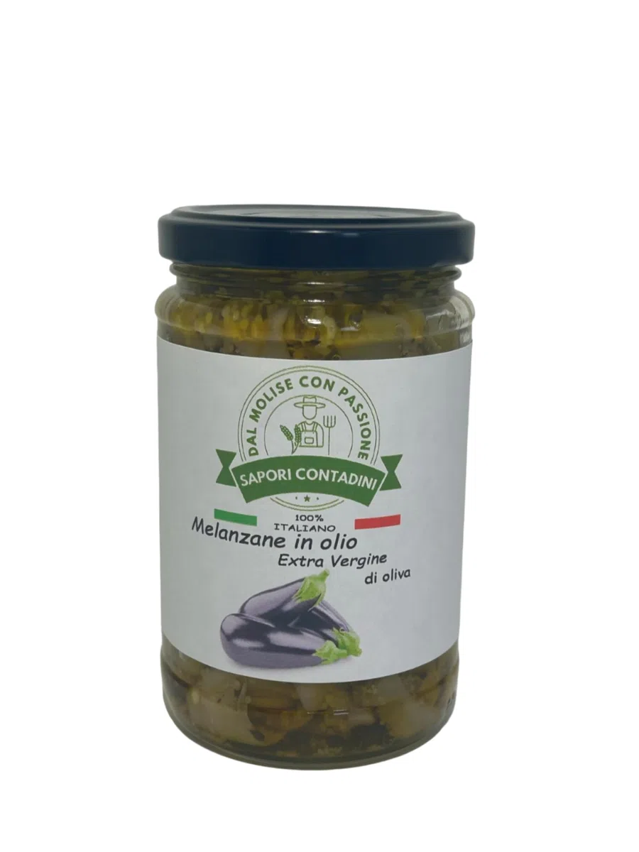 Sapori Contadini Melanzane in olio extravergine oliva Confezione da 6