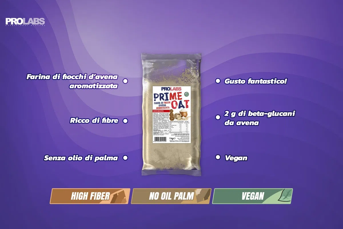 Prolabs Prime Oat 1 Kg Biscotto - Prolabs - 1000 Gr