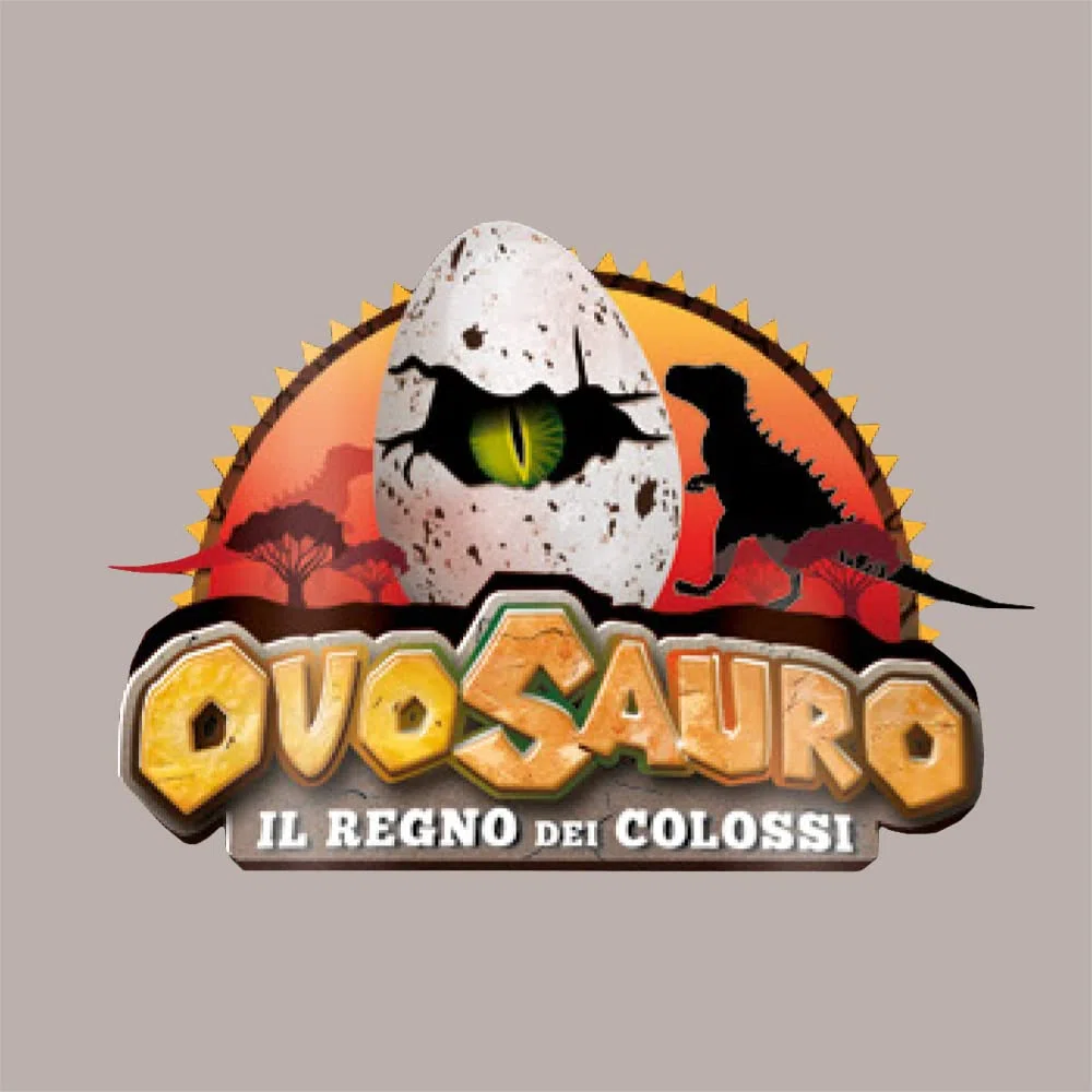 Ovosauro Uovo al cioccolato al Latte 320g con Maxi sorpresa Maschera Jurassica Lucgel