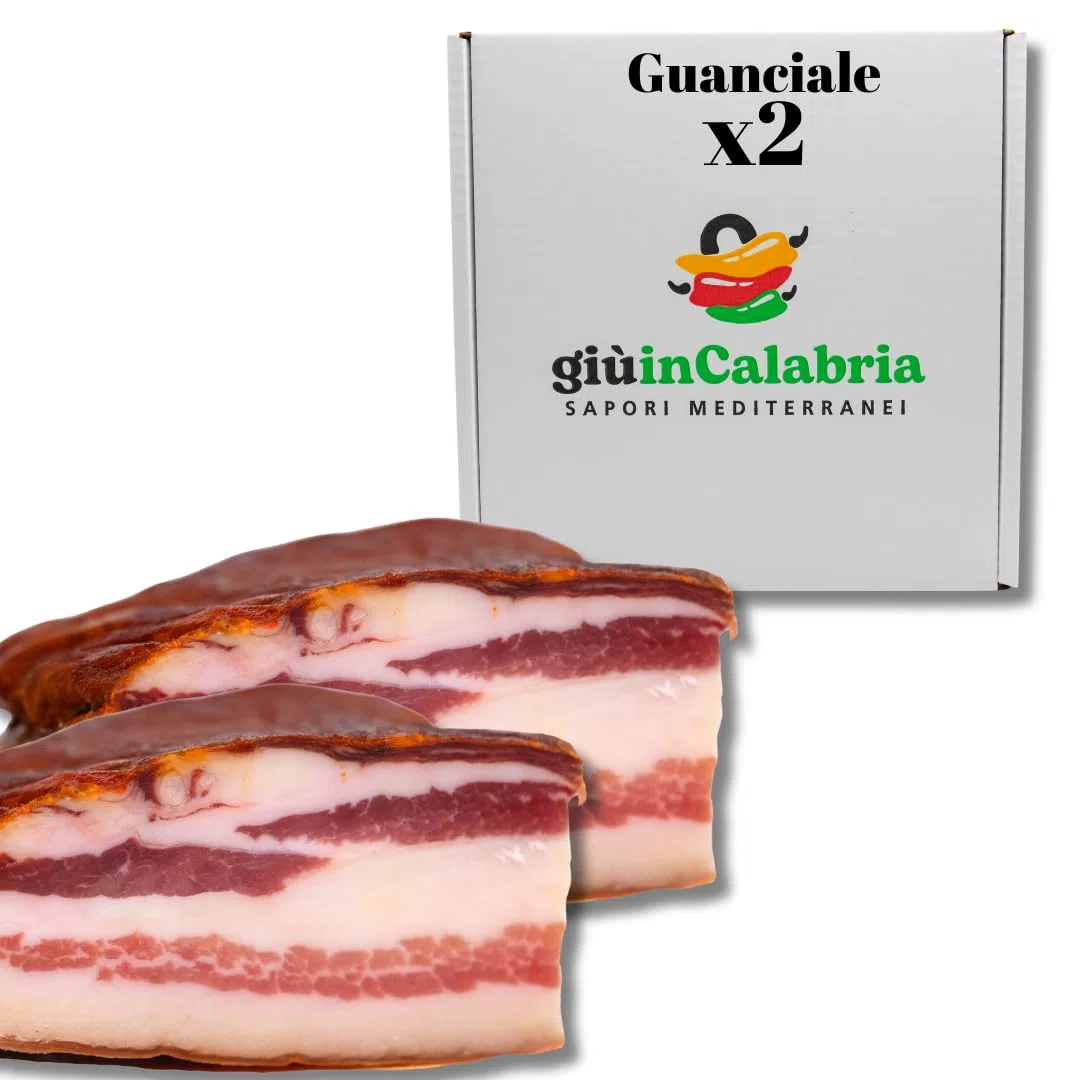 Guanciale Calabrese - Prodotti Alimentari Italiani Di Calabria (Large, 2, unità)