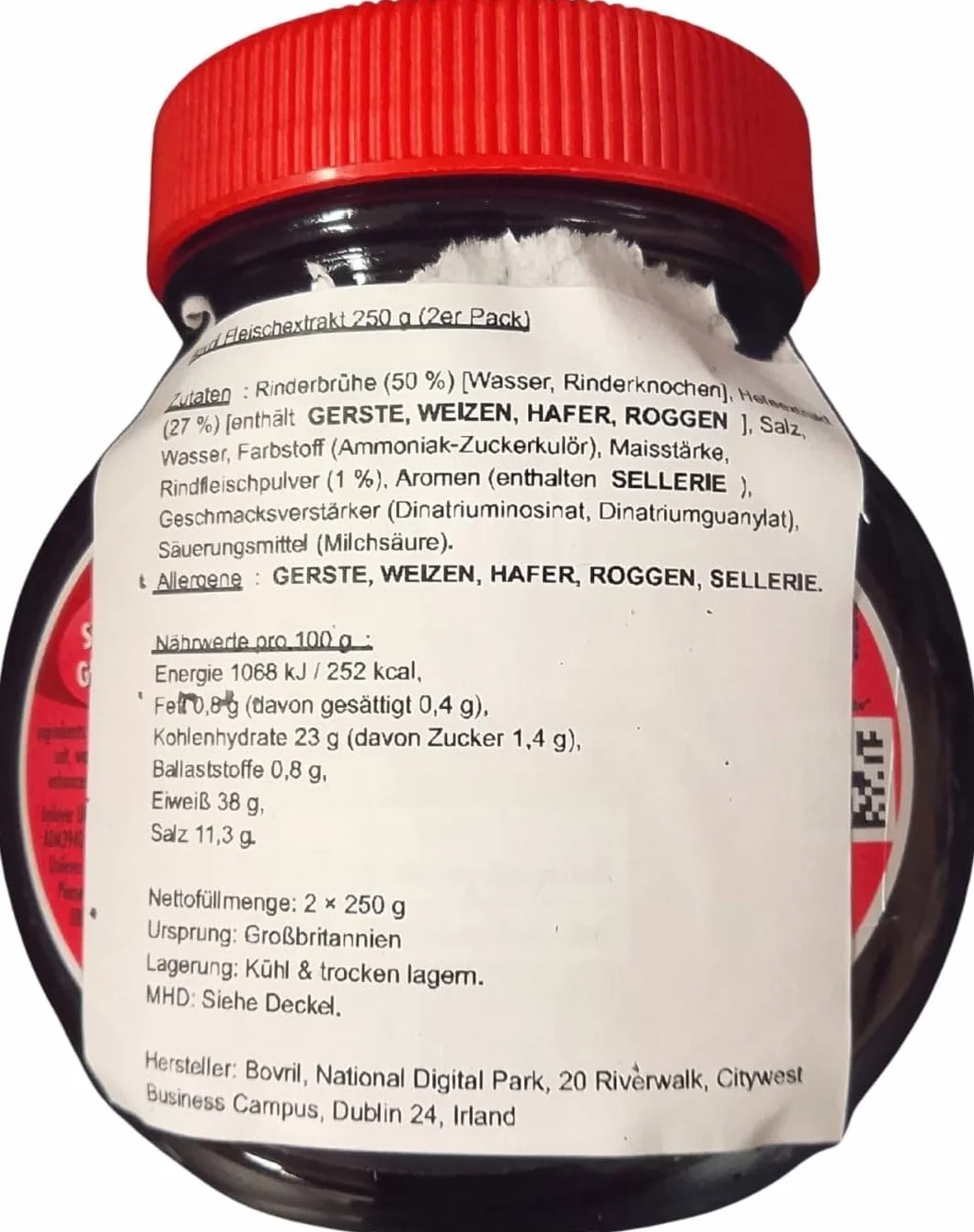 Bovril Estratto di Carne 250g (Confezione da 2)