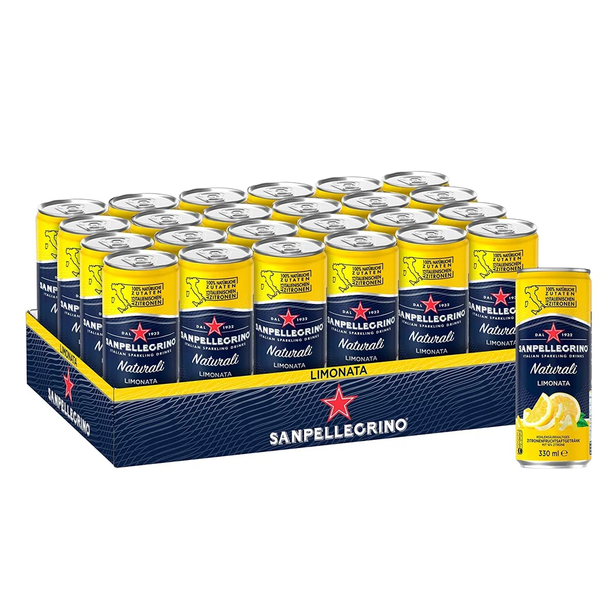 SANPELLEGRINO CL.33 LIMONATA LATTINA - 24 unità