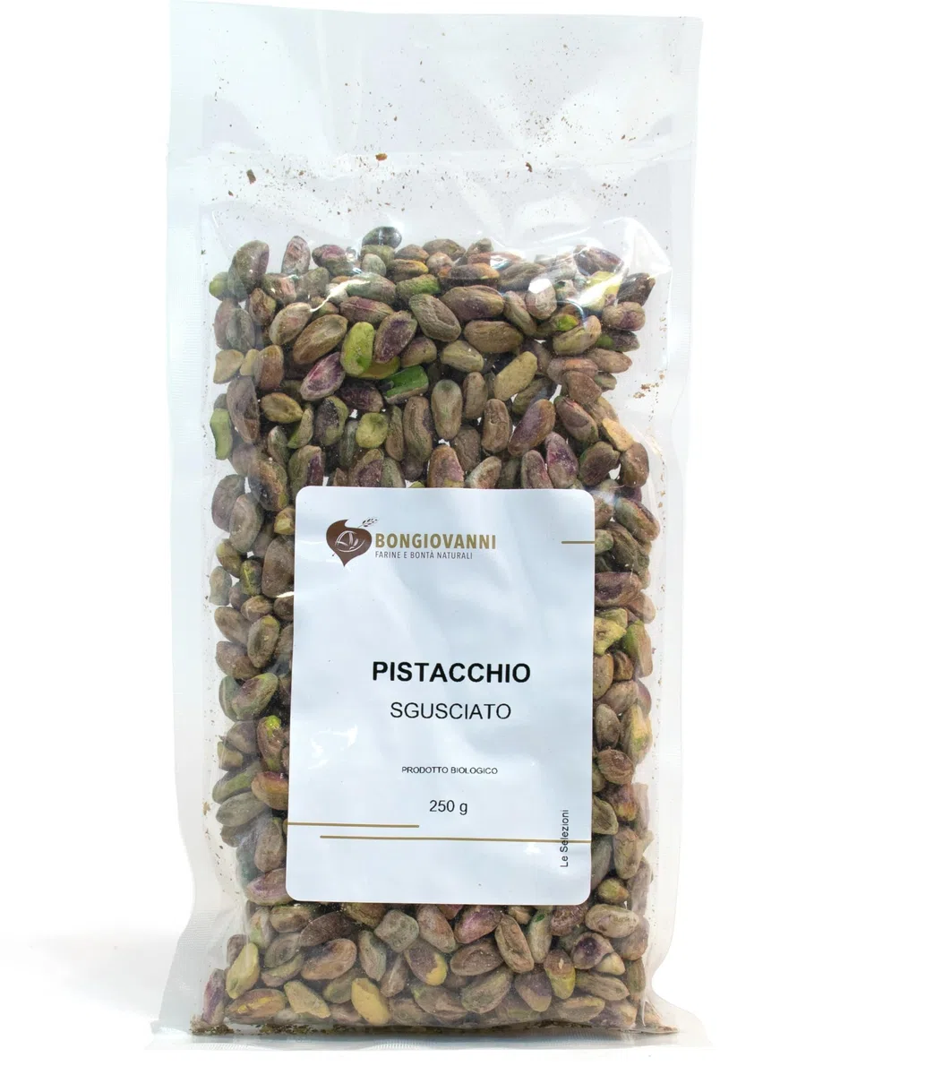 BONGIOVANNI FARINE E BONTA' NATURALI Pistacchio sgusciato intero 250g BIO