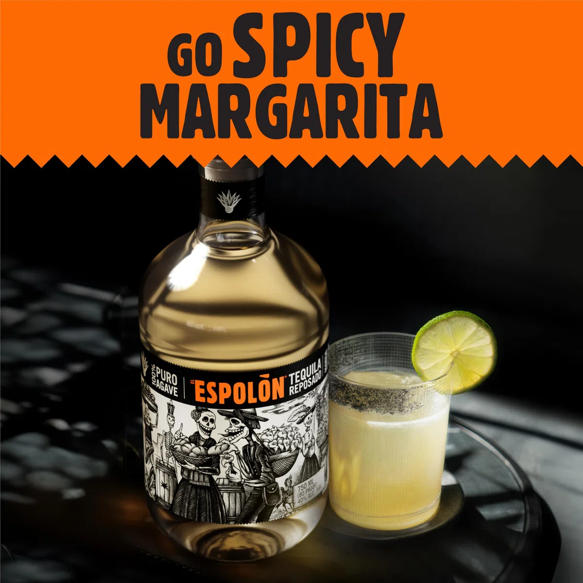 Espolòn - Tequila Reposado, 70 cl, Tequila 100% Agave Invecchiata 6 Mesi, 40% Vol
