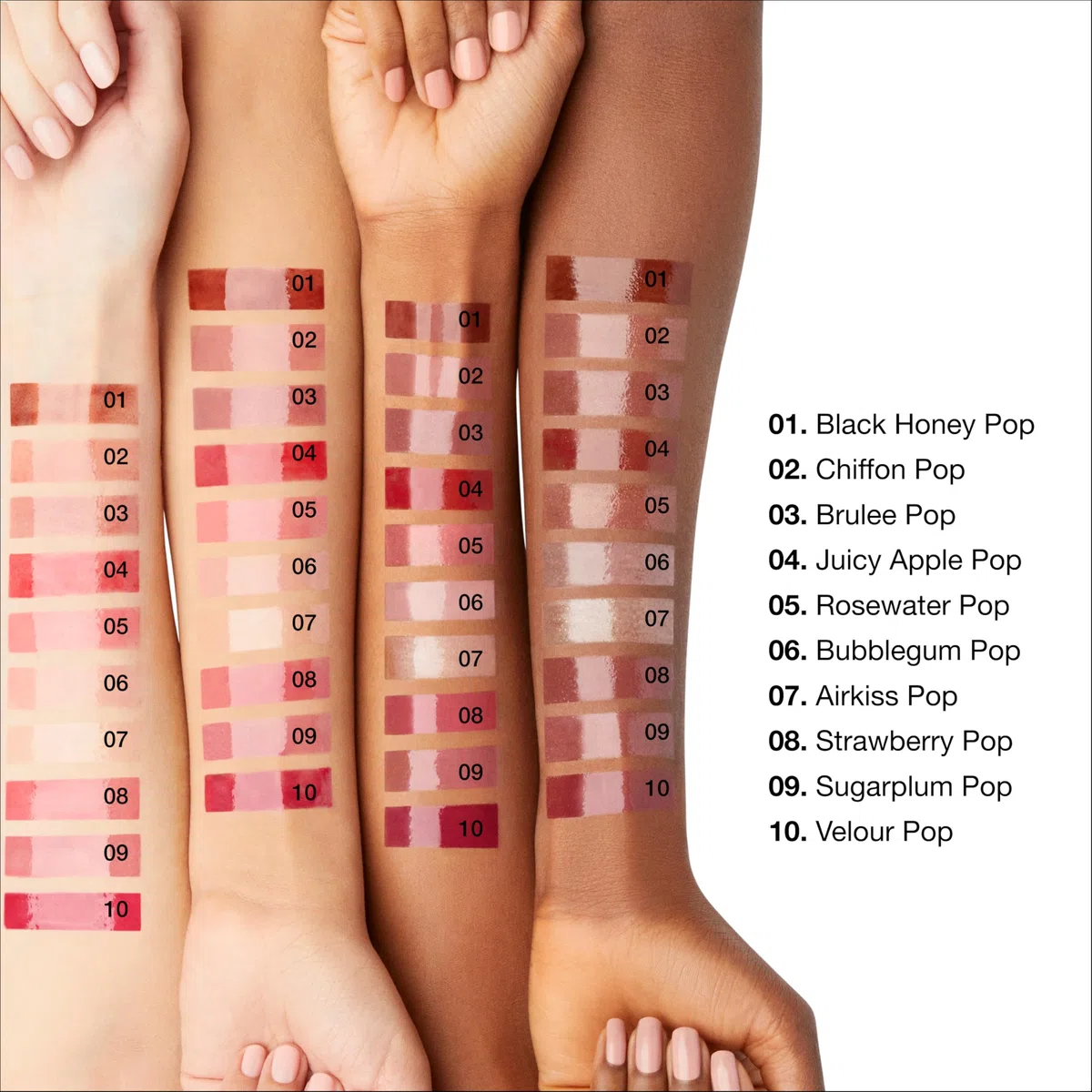 Clinique Pop Plush Creamy Lip Gloss lucidalabbra cremoso, con acido ialuronico e burri di aloe, avocado e karité | Idratante e luminoso