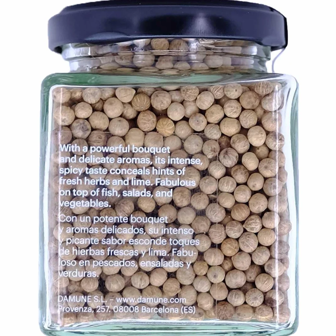 DAMUNE Pepe Bianco in Grani di Kampot Premium - 120g