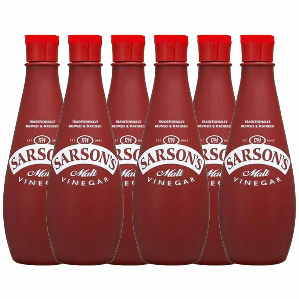 Sarson's Malto Aceto - Bottiglia di plastica, 300 ml (confezione da 6)