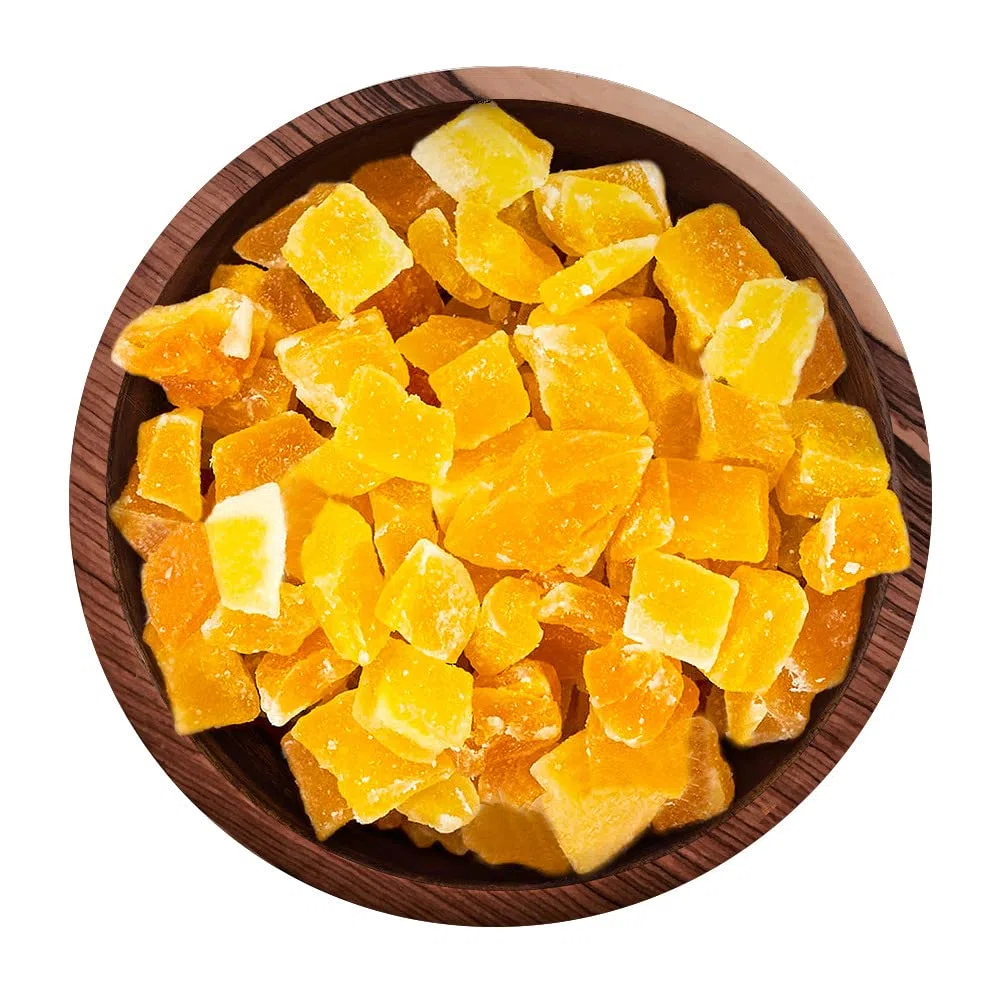 ITALIA SPEZIE - Mango disidratato a cubetti, mango essiccato, snack, muesli, Frutta Essiccata, Frutta Esotica Disidratata, Snack Sano