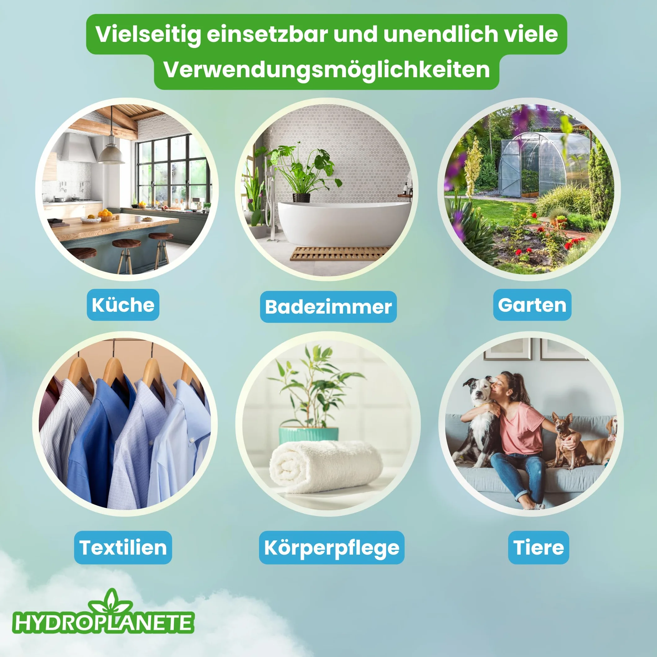 Bicarbonato di sodio multiuso - Polvere per uso alimentare e domestico - Senza additivi e 100% naturale - Prodotto in Francia - Disponibile da 1 kg a 20 kg - Hydroplanete