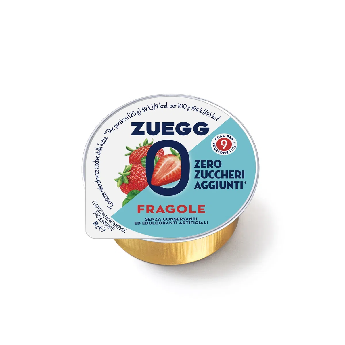Zuegg Confettura Extra Zero Zuccheri Aggiunti Monodose, Gusti Albicocca, Fragola, Frutti di Bosco - 90 Monoporzioni da 20g (30 pz per Gusto) Ideale per B&B, Hotel, Buffet (90 Porzioni x 20g)