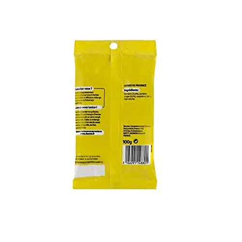 Ducros - Erbe Di Provenza Bag 100G - Lot De 4 - Prezzo Per Lotto - Consegna Veloce