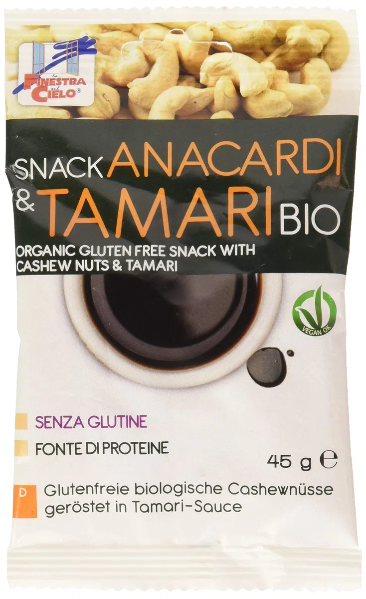 La Finestra Sul Cielo Espana Snack Anacardi e Tamari Bio