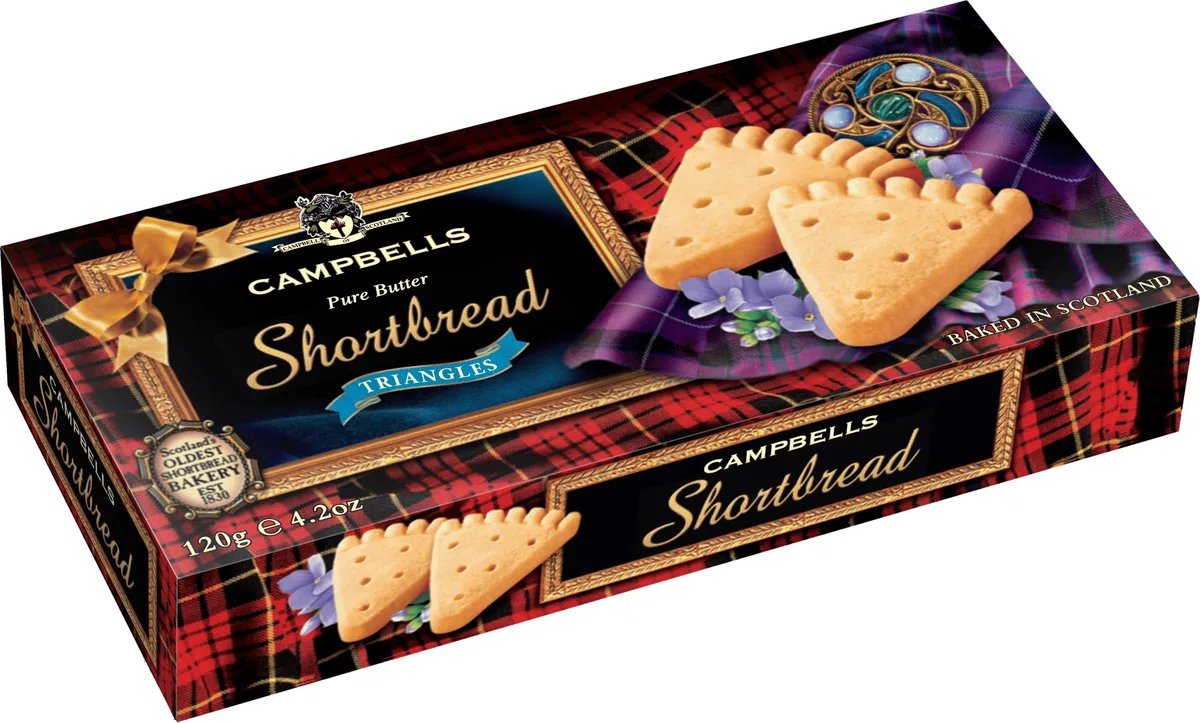 Shortbread Triangles 120 Gr Campbells