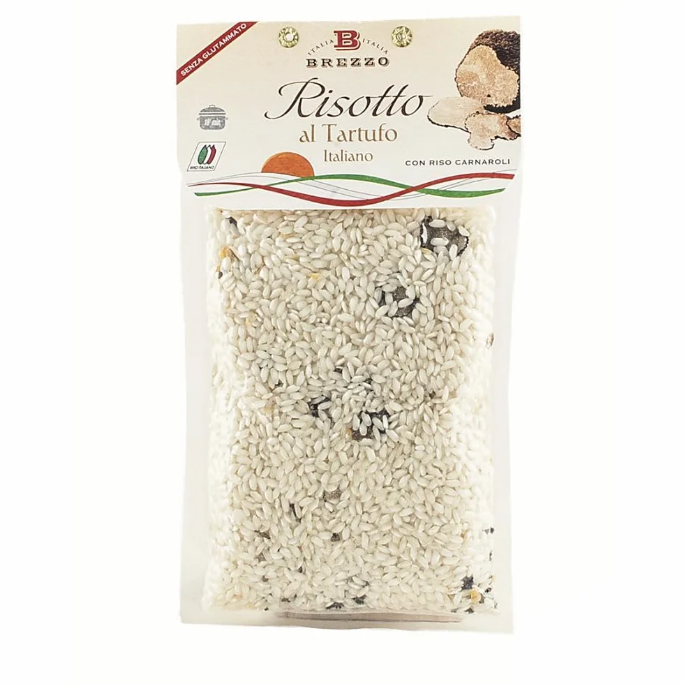 Brezzo Tris di Risotti da 300g ai Funghi Porcini, Tartufo e Zafferano