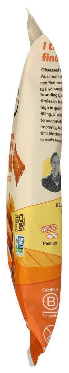 Spuntini di Quinn - Nuggets ripieni di burro di arachidi pretzel senza glutine - 7 Once