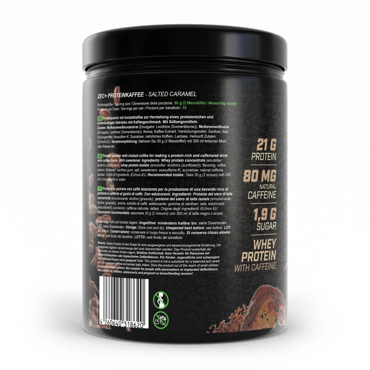 ZEC+ Proteine COFFEE Salted Caramel