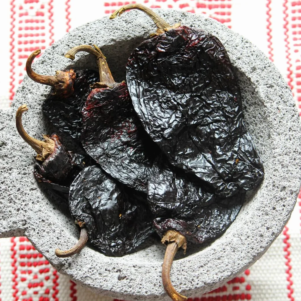 OsoRetail Lotto di 1 scatola di Chipotle in salsa Adobo 200gr (La Costeña) con un assortimento di peperoncini Guajillo e Larghezza (2x100gr.)