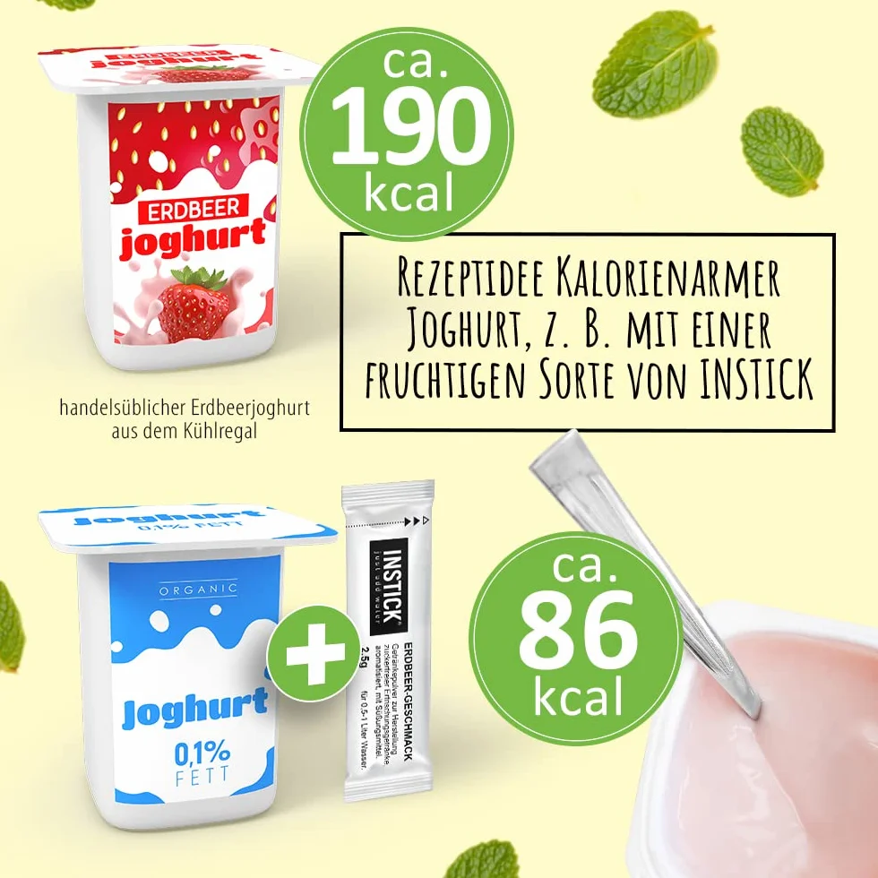 INSTICK Bevanda istantanea senza zucchero (Bundle S Classico + Borraccia Tritan 1L) 10x12 stick – per 0,5–1 l – Vegana, con vitamina C, a basso contenuto calorico