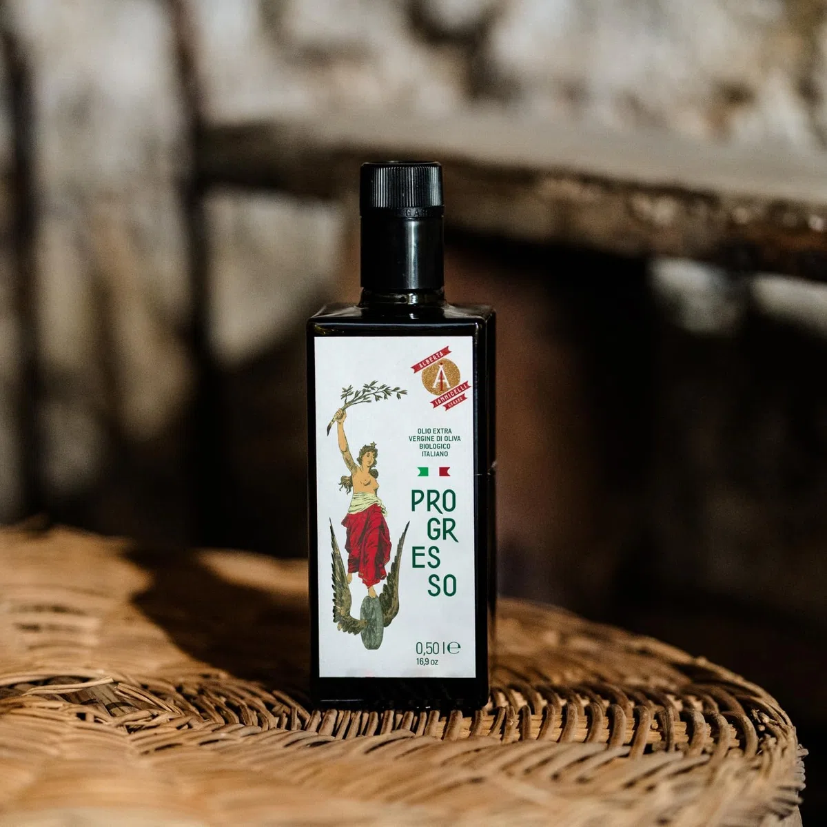 Alberta Iannicelli Olio Extra Vergine di Oliva Biologico Italiano – Estratto a Freddo Filtrato Fruttato Intenso - Sensazione di Piccante – Senza Pesticidi - 100% Made in Italy di Ceraso (500 ml)