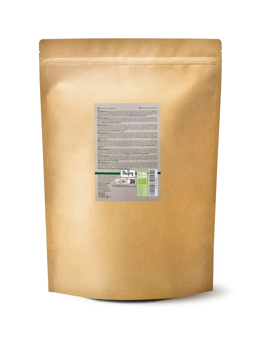 Biojoy Levistico essiccato BIO (500 g), Tritato, Sedano di Monte, Spezia senza additivi (Levisticum officinale)