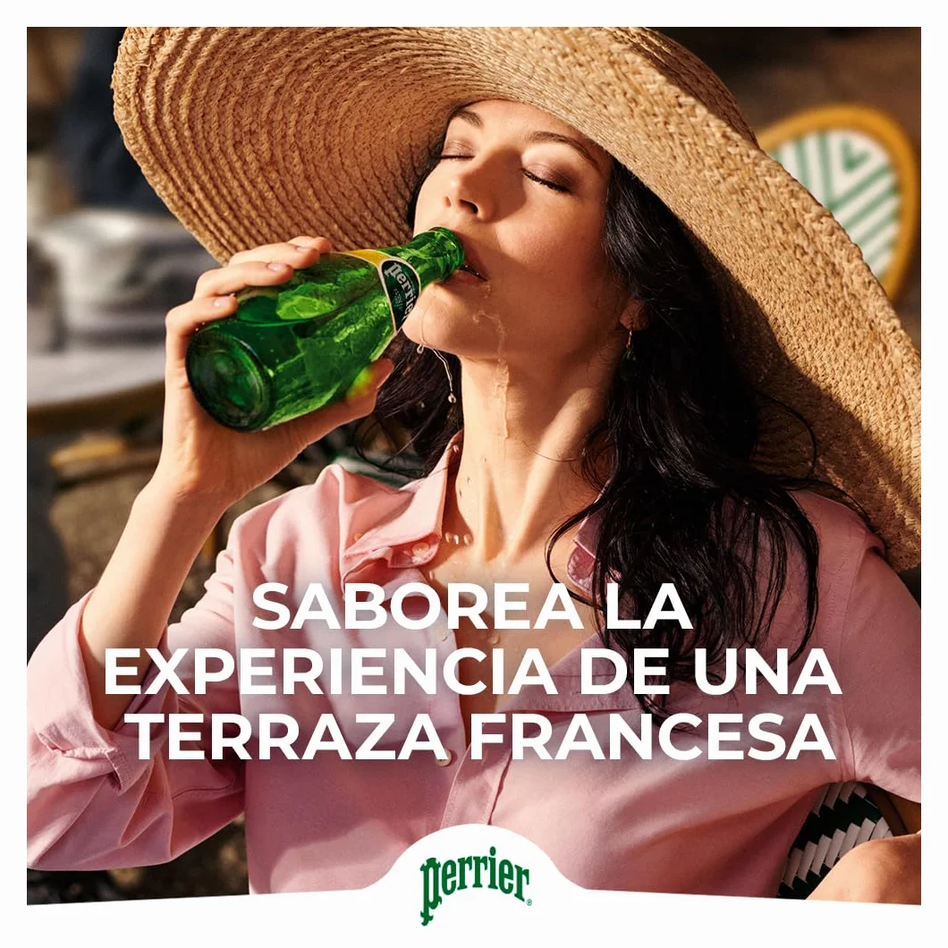 Perrier - Acqua minerale frizzante, 6 x 50 cl PET