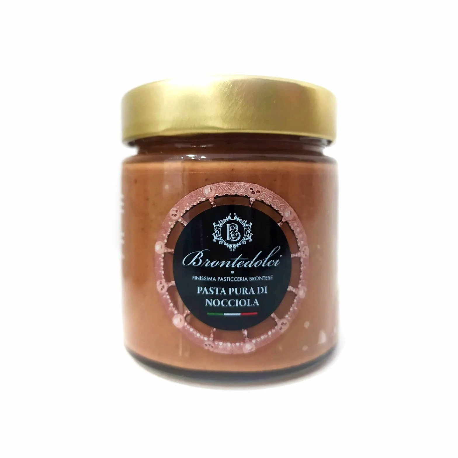 Brontedolci - TRIS DI PASTE PURE 100% - Pasta Pura di Pistacchio - Pasta Pura di Nocciola - Pasta Pura di Mandorle - 3x190gr.