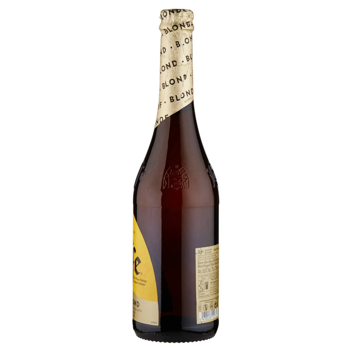 Leffe Blonde, Birra Bottiglia - Pacco da 6x75cl