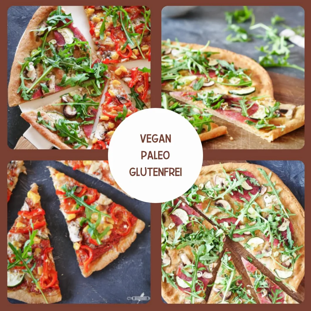 Ruut Mix per Pizza Senza Glutine - Senza Additivi, Paleo, Senza Glutine, Senza Cereali, Senza Lattosio | Base per Pizza Sottile e Croccante Proprio Come in Italia (900g)
