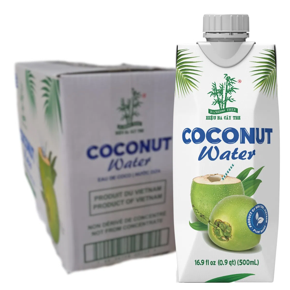 BAMBOO TREE - Acqua di cocco - Multipack (12 X 500 ML)