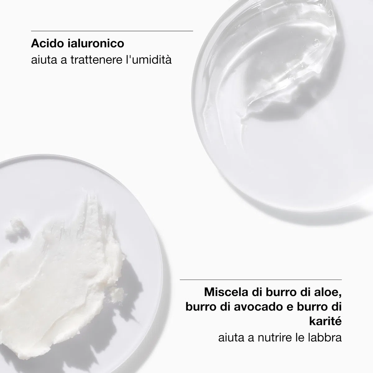 Clinique Pop Plush Creamy Lip Gloss lucidalabbra cremoso, con acido ialuronico e burri di aloe, avocado e karité | Idratante e luminoso