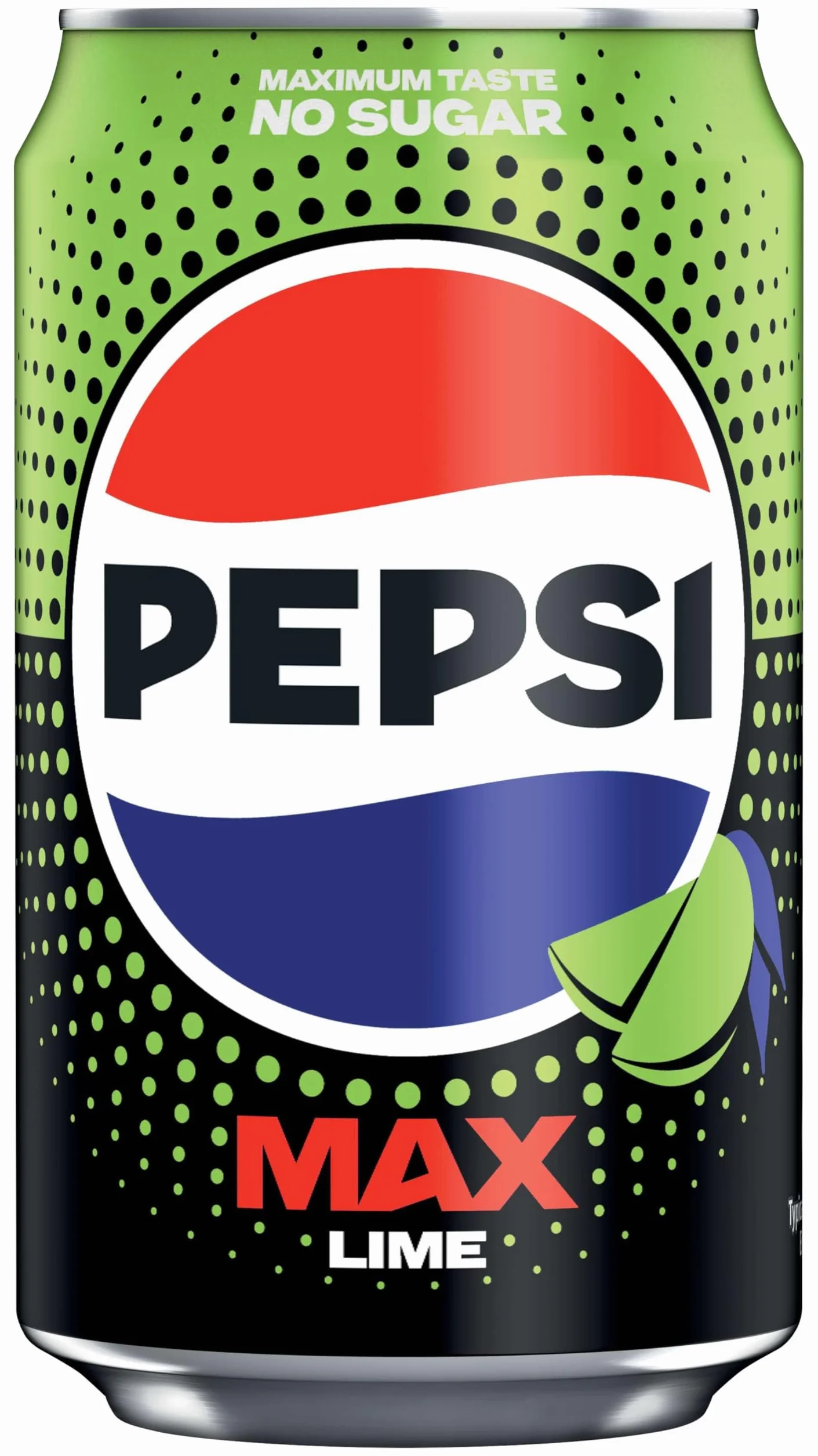 Pepsi Max Lime No Sugar Cola Lattine 24 x 330ml