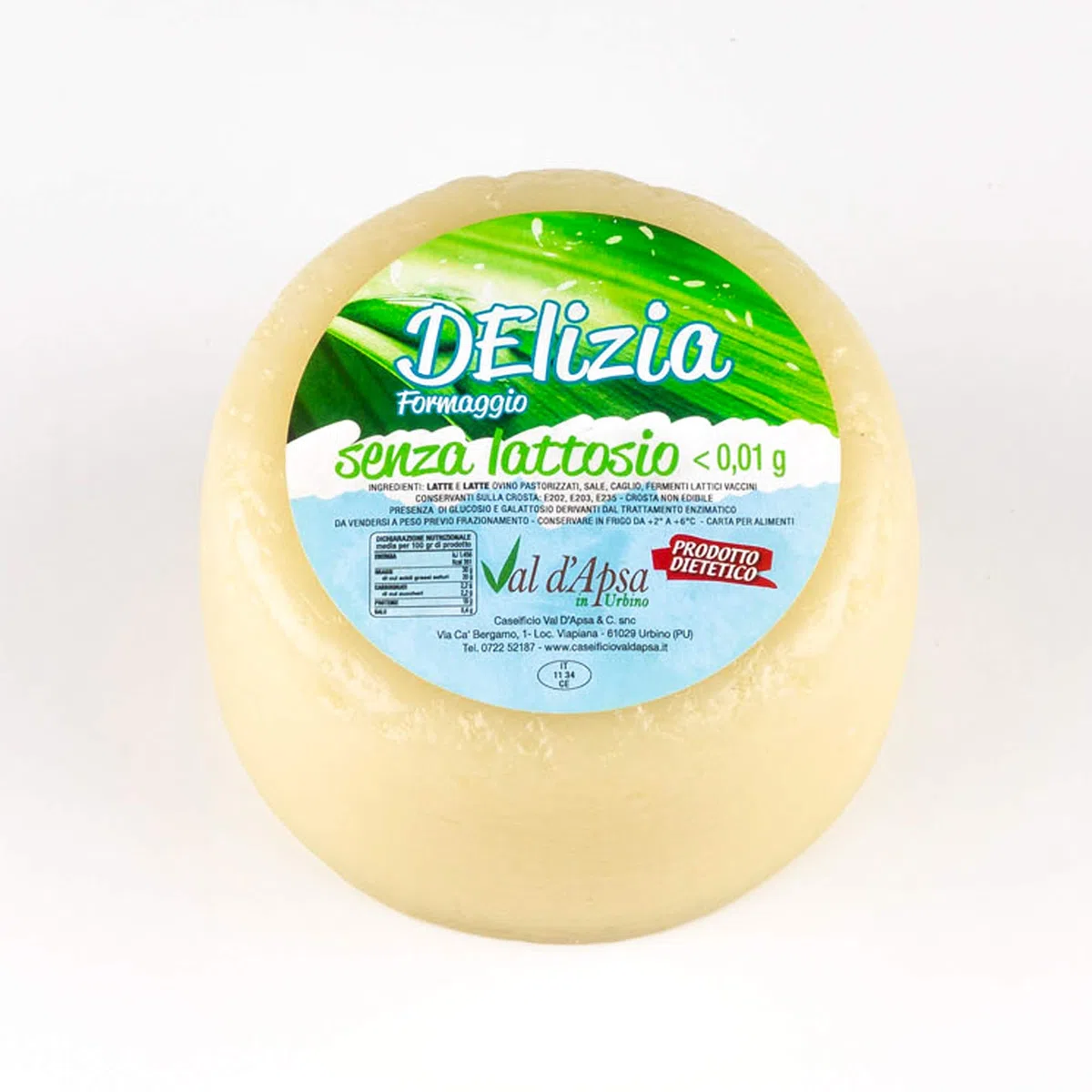 Delizia - formaggio senza lattosio (950)