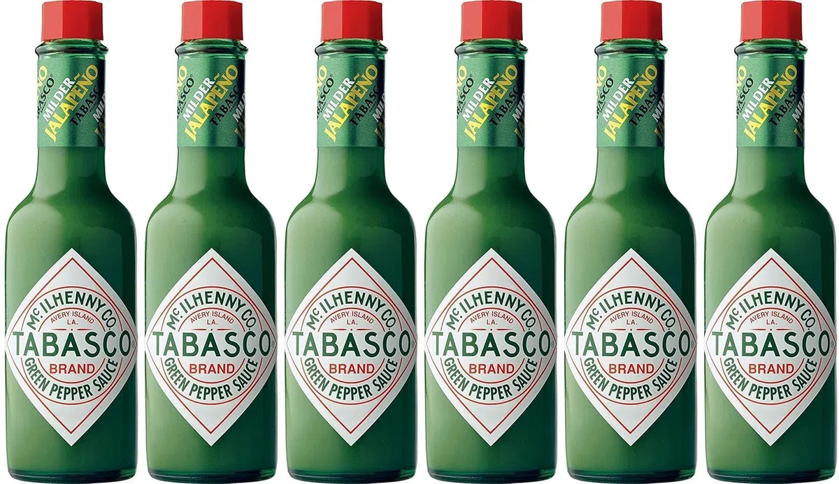 Tabasco Salsa calda Jalapeño verde, 57 ml, confezione da 6
