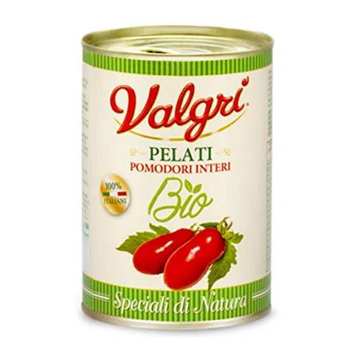 PELATI DI POMODORO 400 Gr BIOLOGICO - Cartone 12 Pezzi