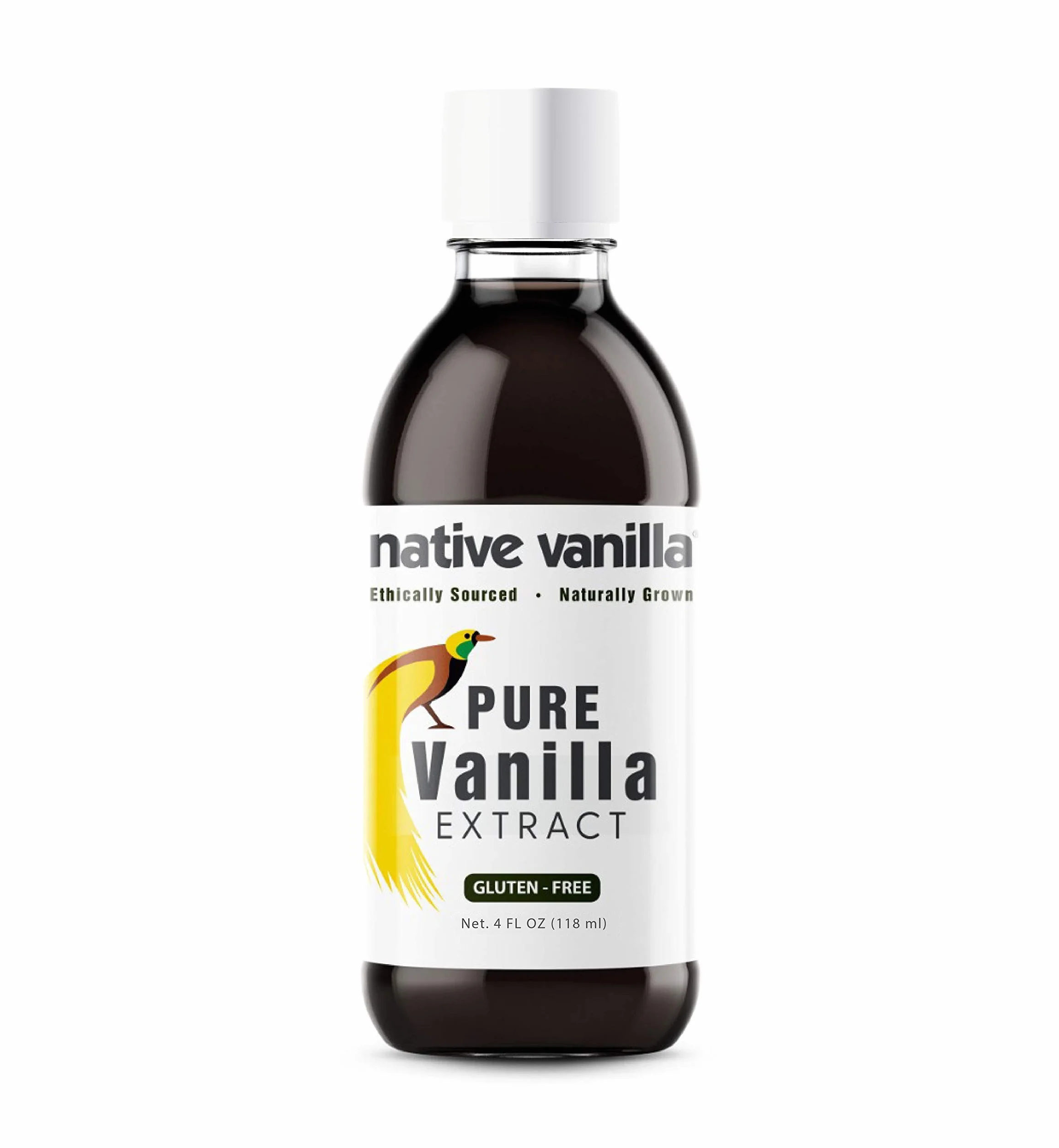 Native Vanilla - Estratto di pura vaniglia naturale (118 ml) - Perfetto per cucinare e cuocere al forno