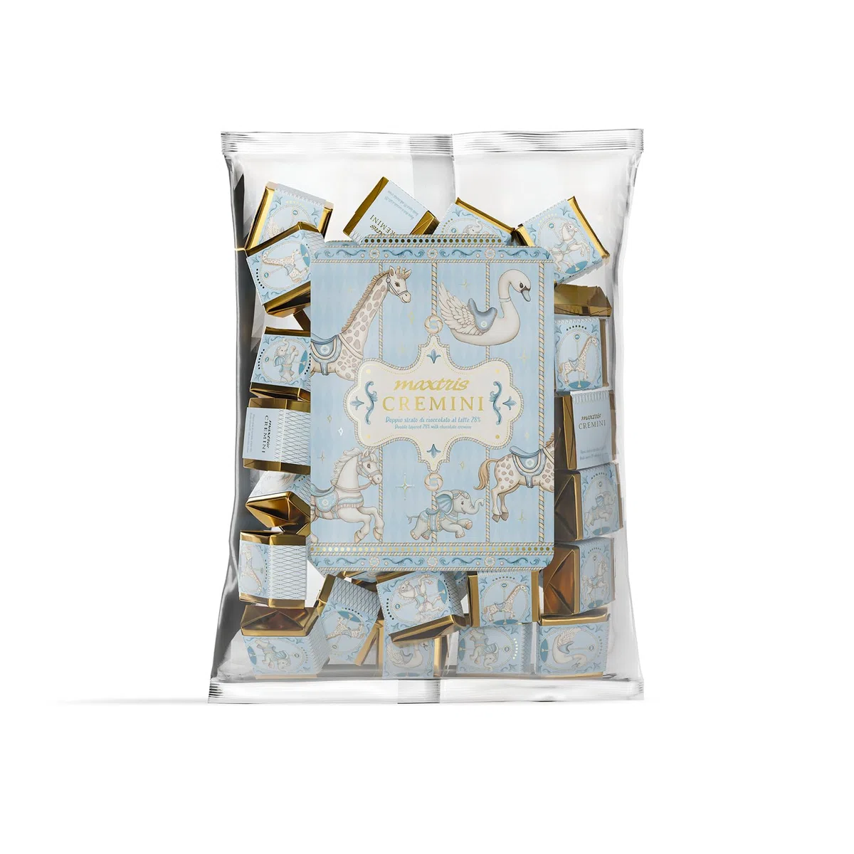Maxtris Baby Cremino Celeste, busta 500g