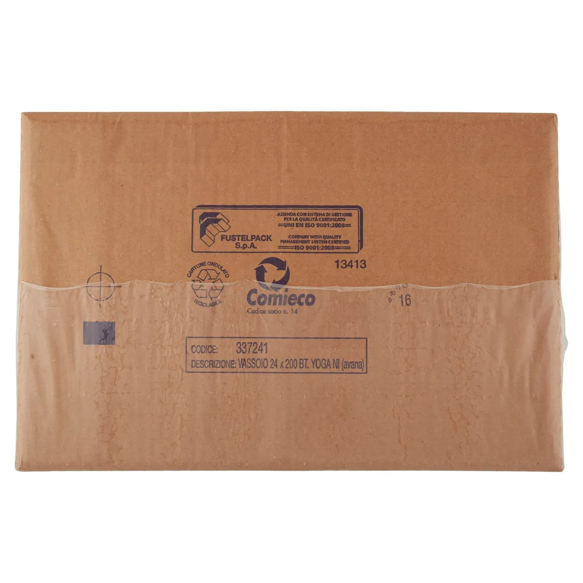 Yoga ananas 100% cl.20, confezione da 24 bottiglie