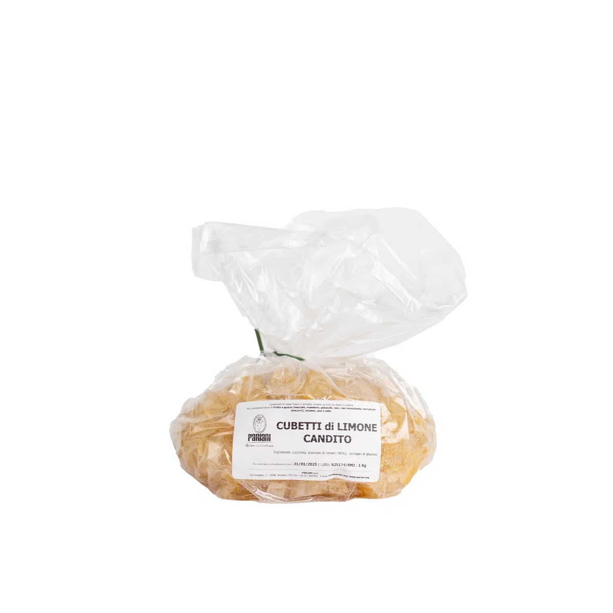 Pariani - Cubetti di Limone Candito, 1Kg