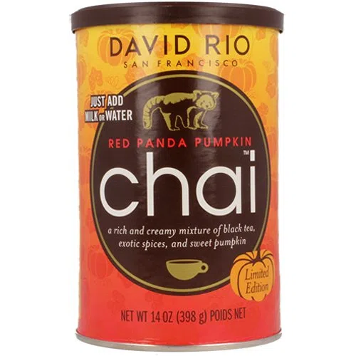 David Rio Red panda Pumpkin chai