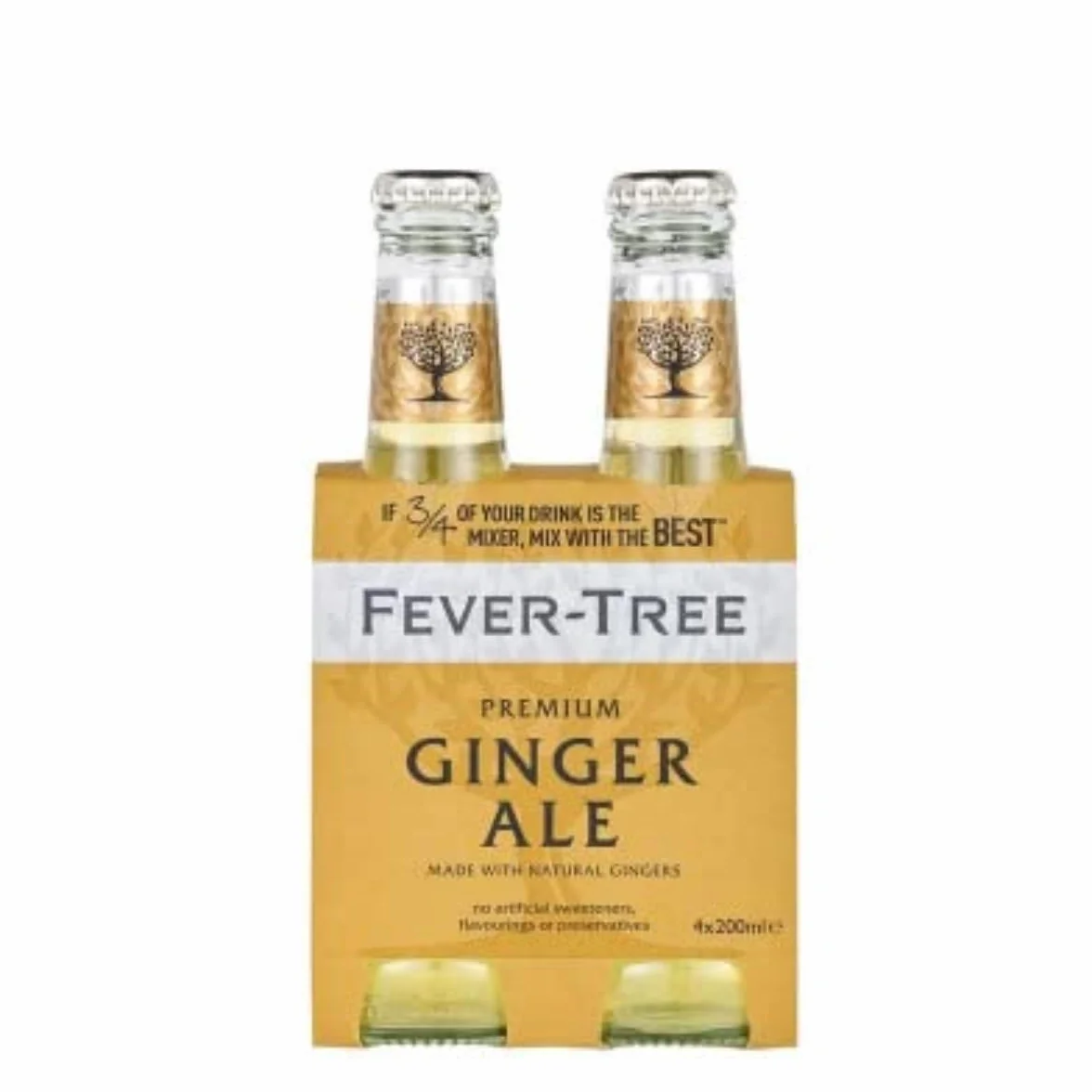 Fever Tree Ginger Ale In Vetro, 200ml