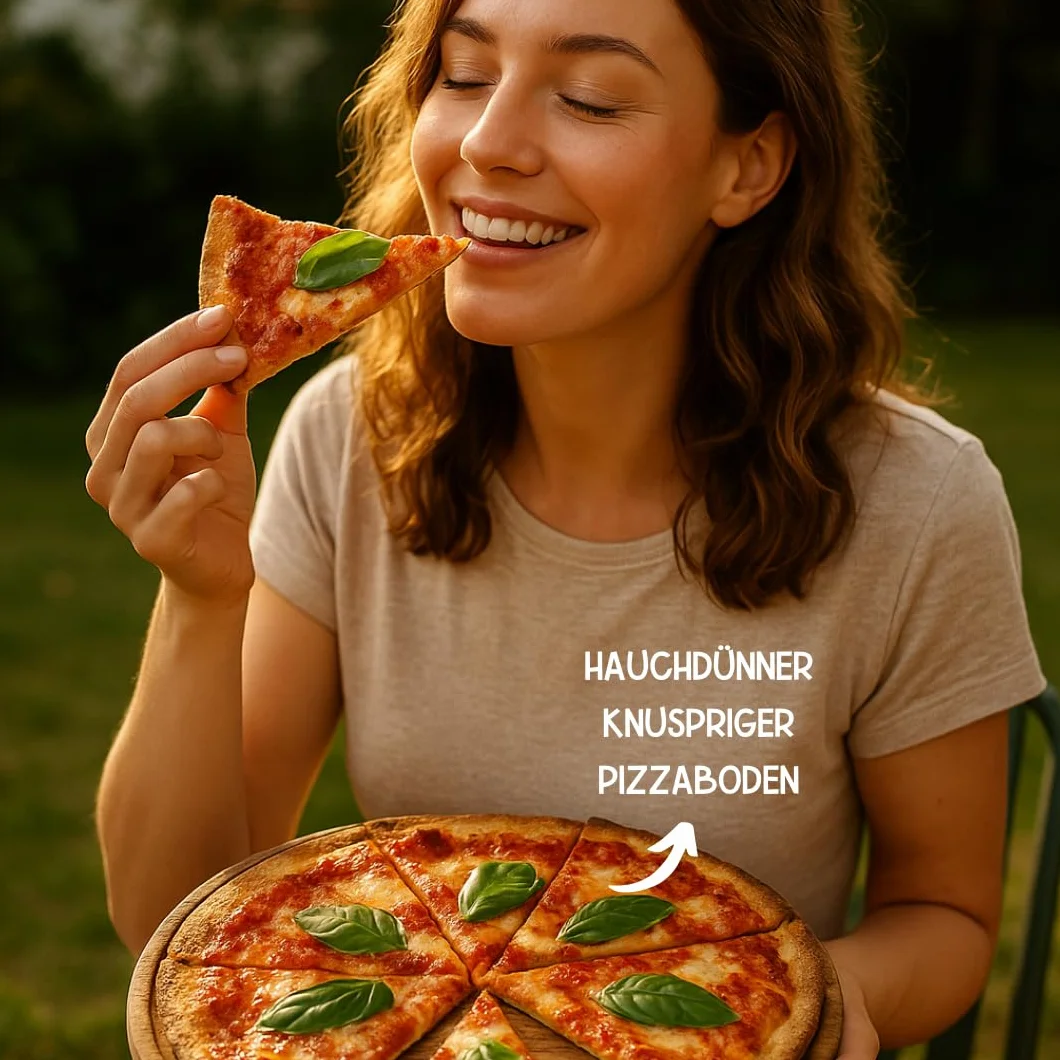 Ruut Mix per Pizza Senza Glutine - Senza Additivi, Paleo, Senza Glutine, Senza Cereali, Senza Lattosio | Base per Pizza Sottile e Croccante Proprio Come in Italia (900g)