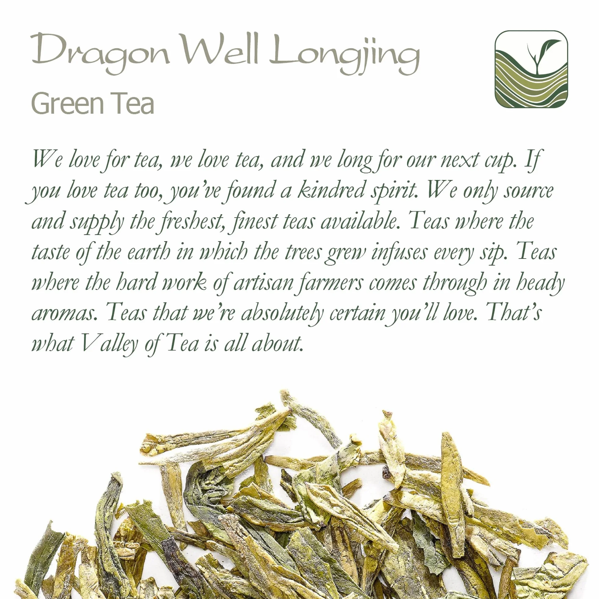 Dragon Well Tè Verde Longjing - Long Jing Uno Dei Dieci Tè Più Famosi In Cina – West-Lake Lun Ching - Lungching 100g