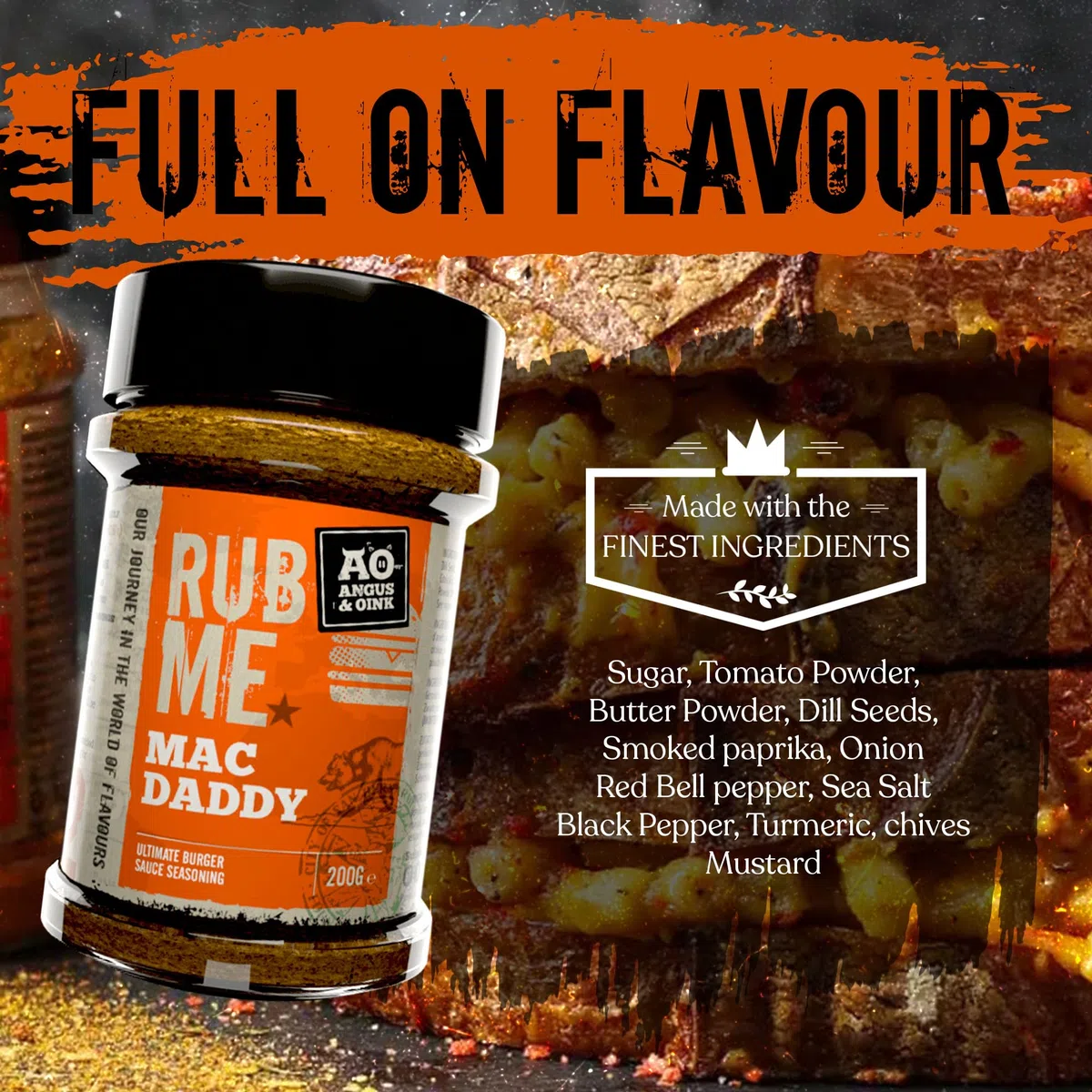 Angus & Oink Rub Me Mac Daddy 200g