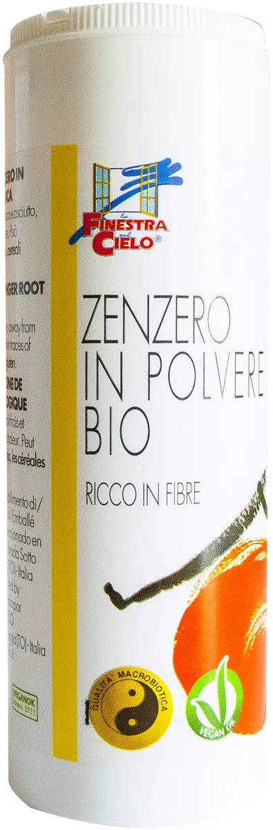 LA FINESTRA SUL CIELO Zenzero in Polvere Bio - 80 g