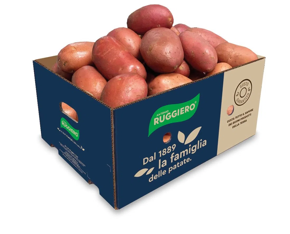 Patate Fresche Box LA ROSSA (NON DOLCE) By Antonio Ruggiero patate dal 1889